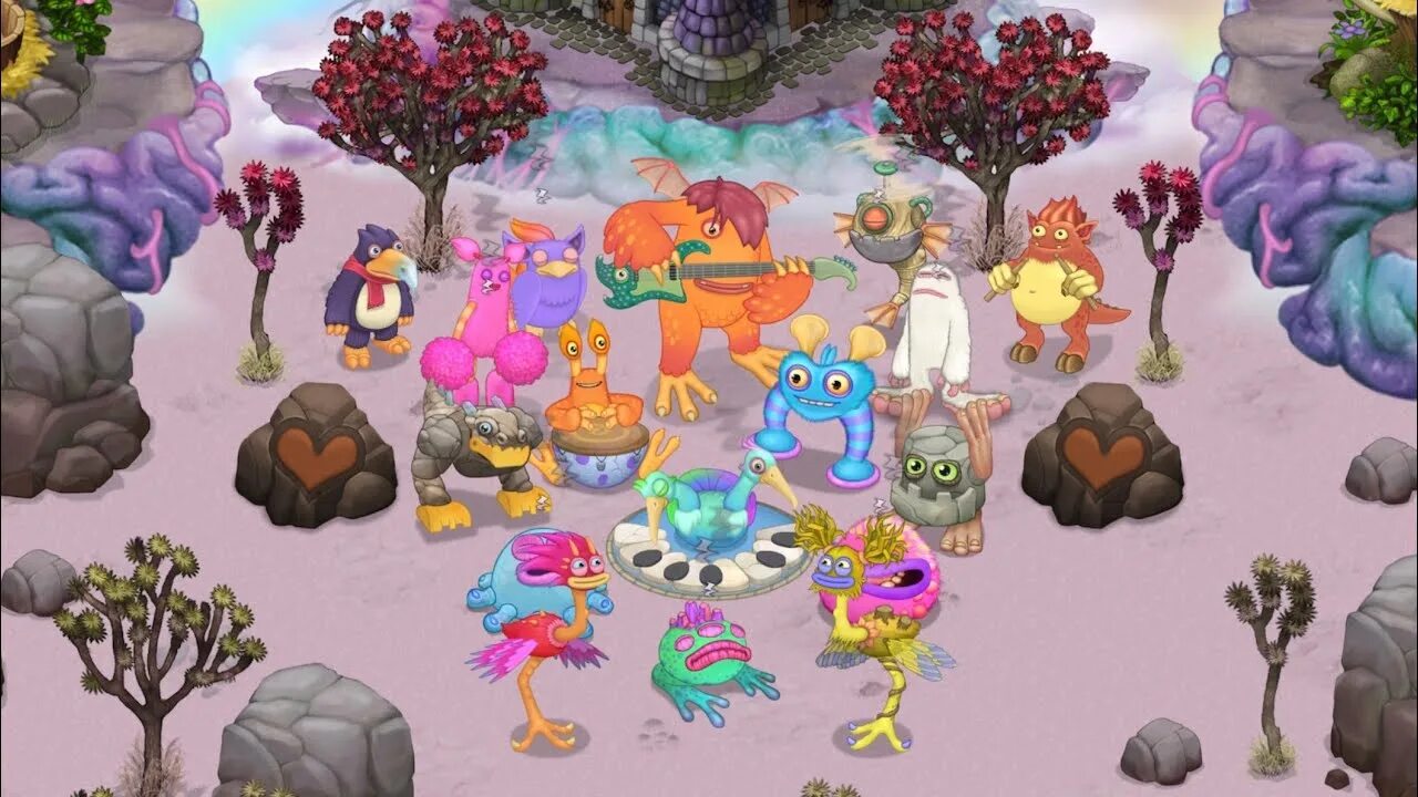 Остров воздуха my singing. Остров воздуха my singing Monsters. My singing Monsters острова. My singing Monsters Air Island. Факел зимний остров май Синг Монстер.