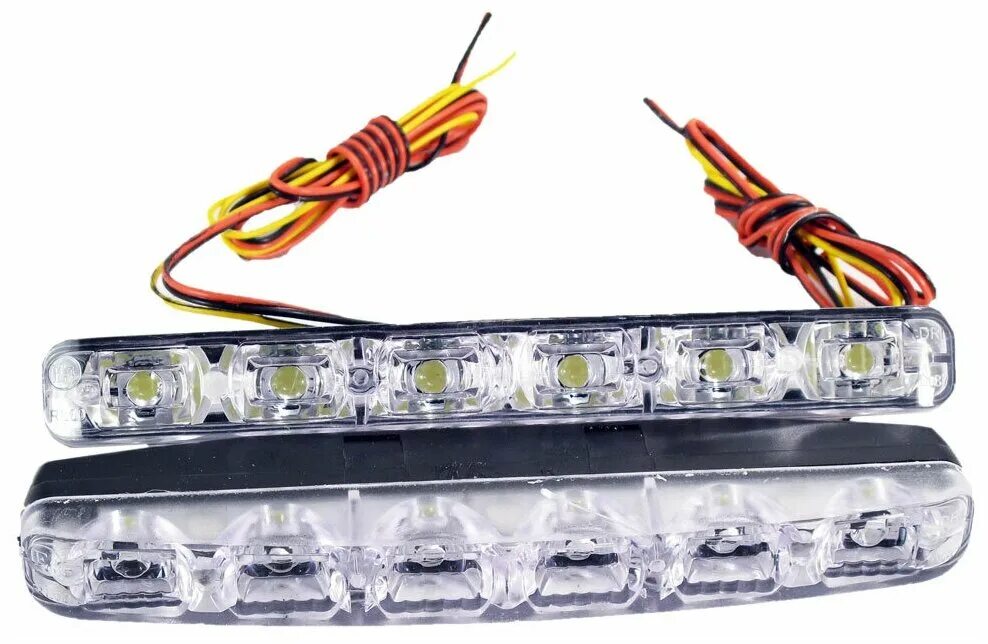 Дневные ходовые огни 36 led "Вымпел" DRL-os-b6 (пласт. Корпус, суперяркие). Дневные ходовые огни Вымпел DRL-17,5.