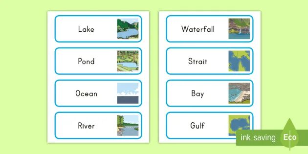 Игра слово слово озера. Water Vocabulary. Реки озера моря на английском. Водоемы на английском английский. Ocean Vocabulary.