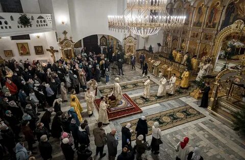 Служба на рождество в какое время