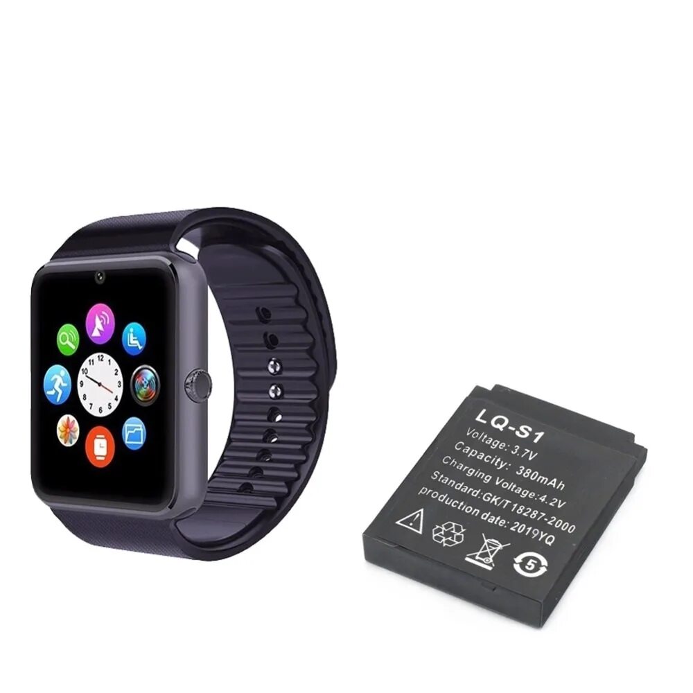 Смарт вотч LQ s1. Smart watch LQ-s1. Батарейка на смарт часы LQ-s1. Аккумулятор LQ-s1 3.7v для смарт часов, 380mah.