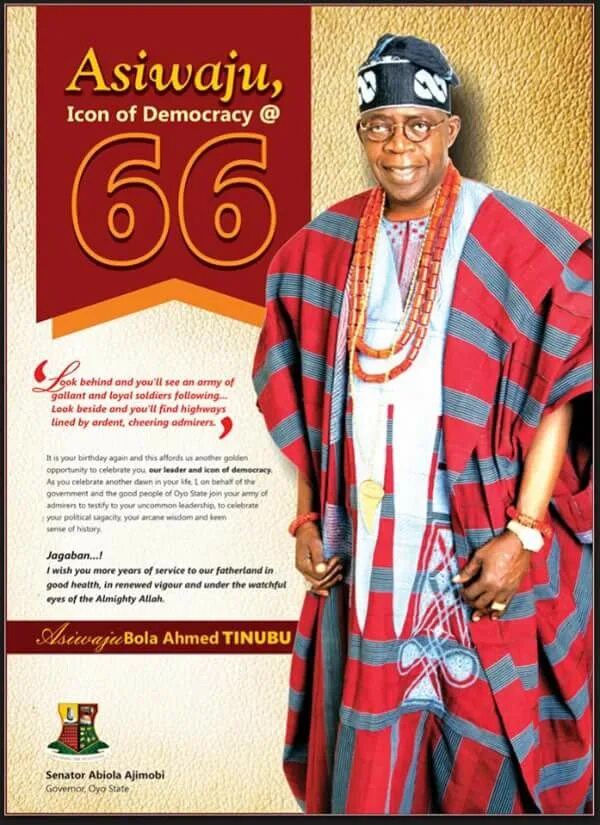 Tinubu birthday