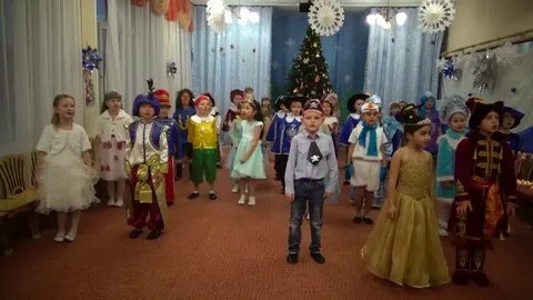 Отчет новогодний утренник в подготовительной группе