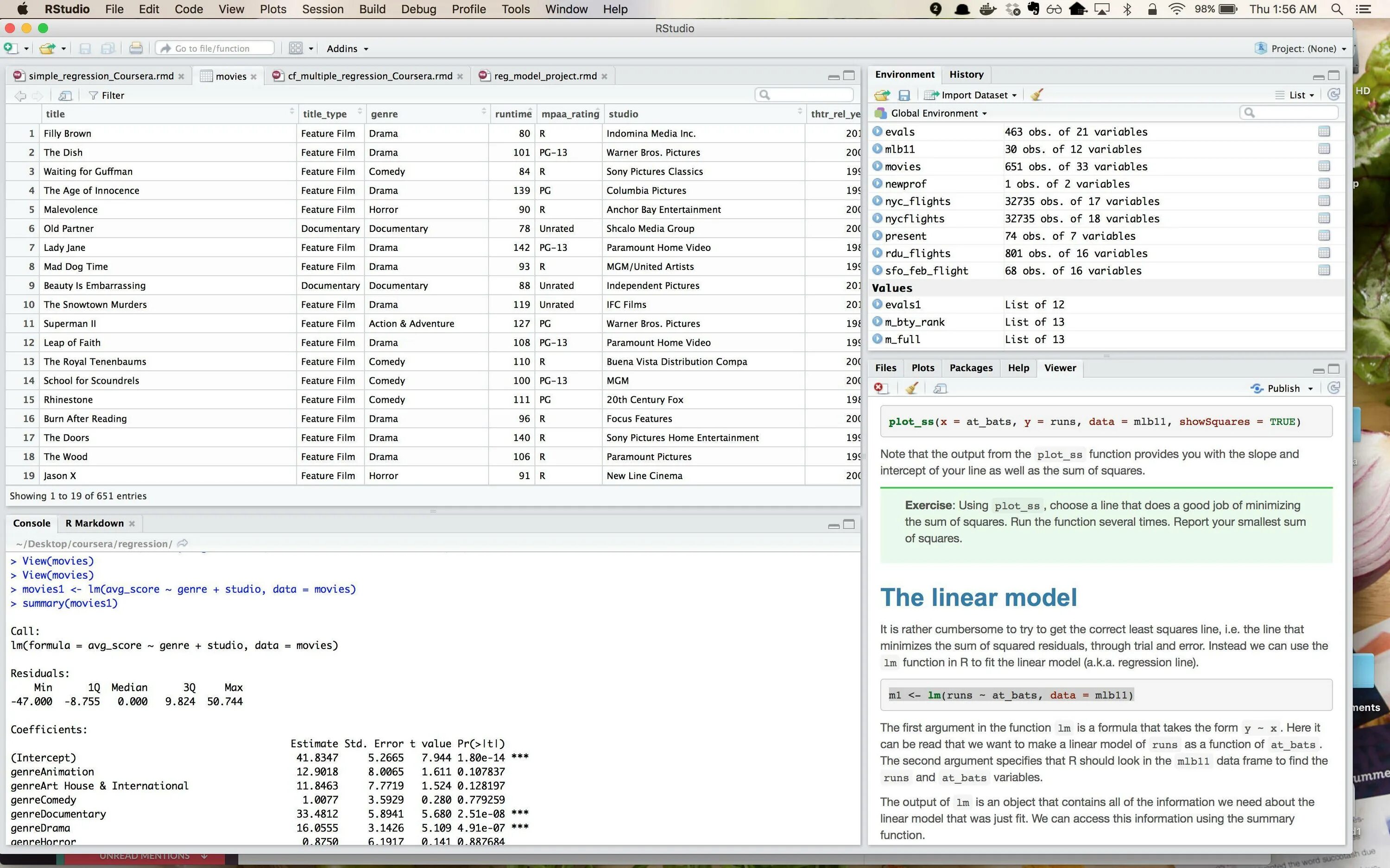 Bat variables. Bat variables