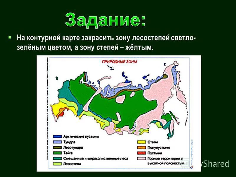 Среди перечисленных зон эта занимает наибольшую площадь. Природные зоны. Карта природных зон. Степь на карте природных зон. Лесостепь природная зона карта.