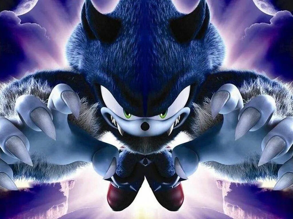 Злой sonic. Соник оборотень. Sonic Шедоу the Werehog. Соник оборотень и Шедоу. Соник Анлишед.