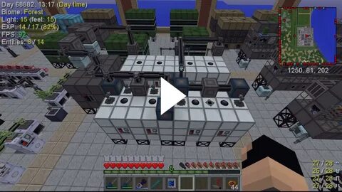 Майнкрафт индустриальный 1