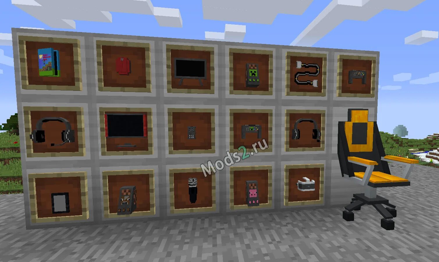 Extra ons 1.12.2. Мод MRCRAYFISH'S device Mod. Decor Craft 1.12.2. Декор технологии мод. Mrcrayfish s device