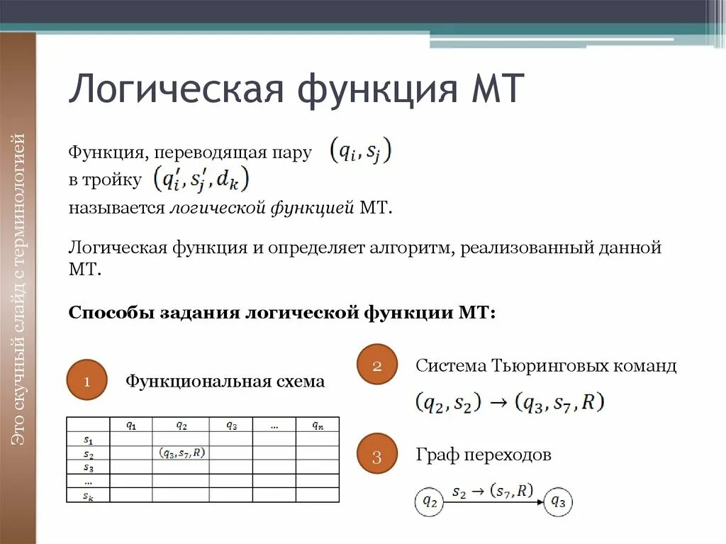 Машина Тьюринга функции. Машина Тьюринга математическая логика. Логические функции. Математическая логика и теория алгоритмов.