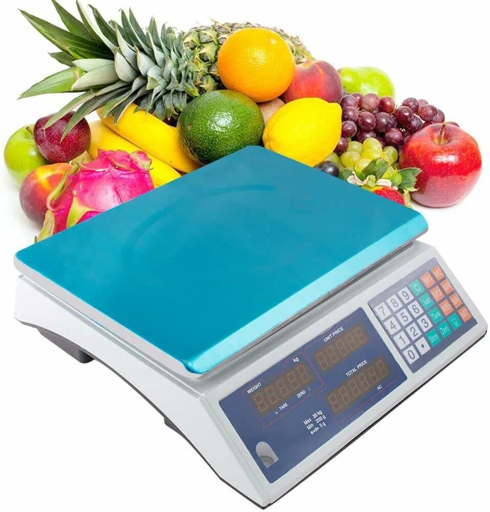 Купить весы для продуктов. Весы для овощей ACS 40 50. Весы для взвешивания фруктов и овощей. Весы электронные фрукты. Весы поварские.