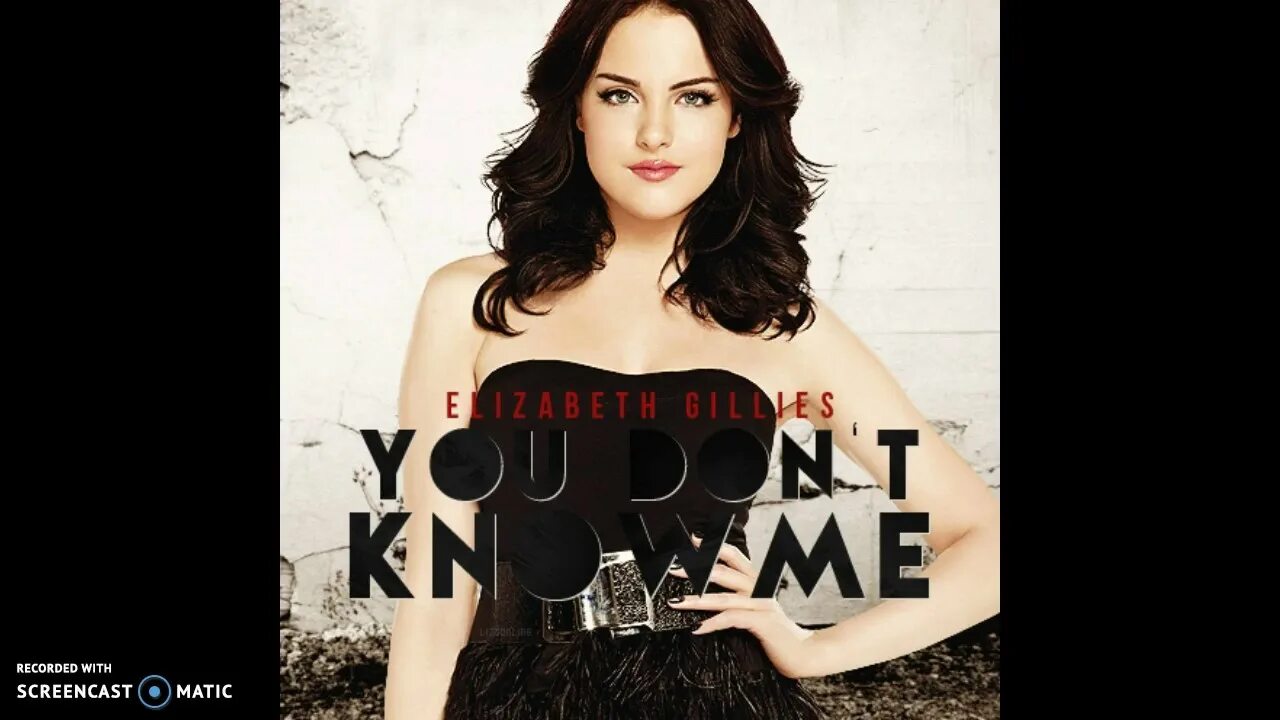 You don t know me elizabeth