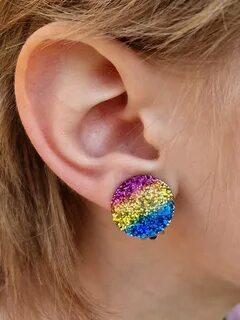 Серьги клипсы детские