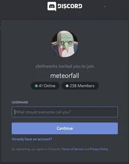 Discord invite