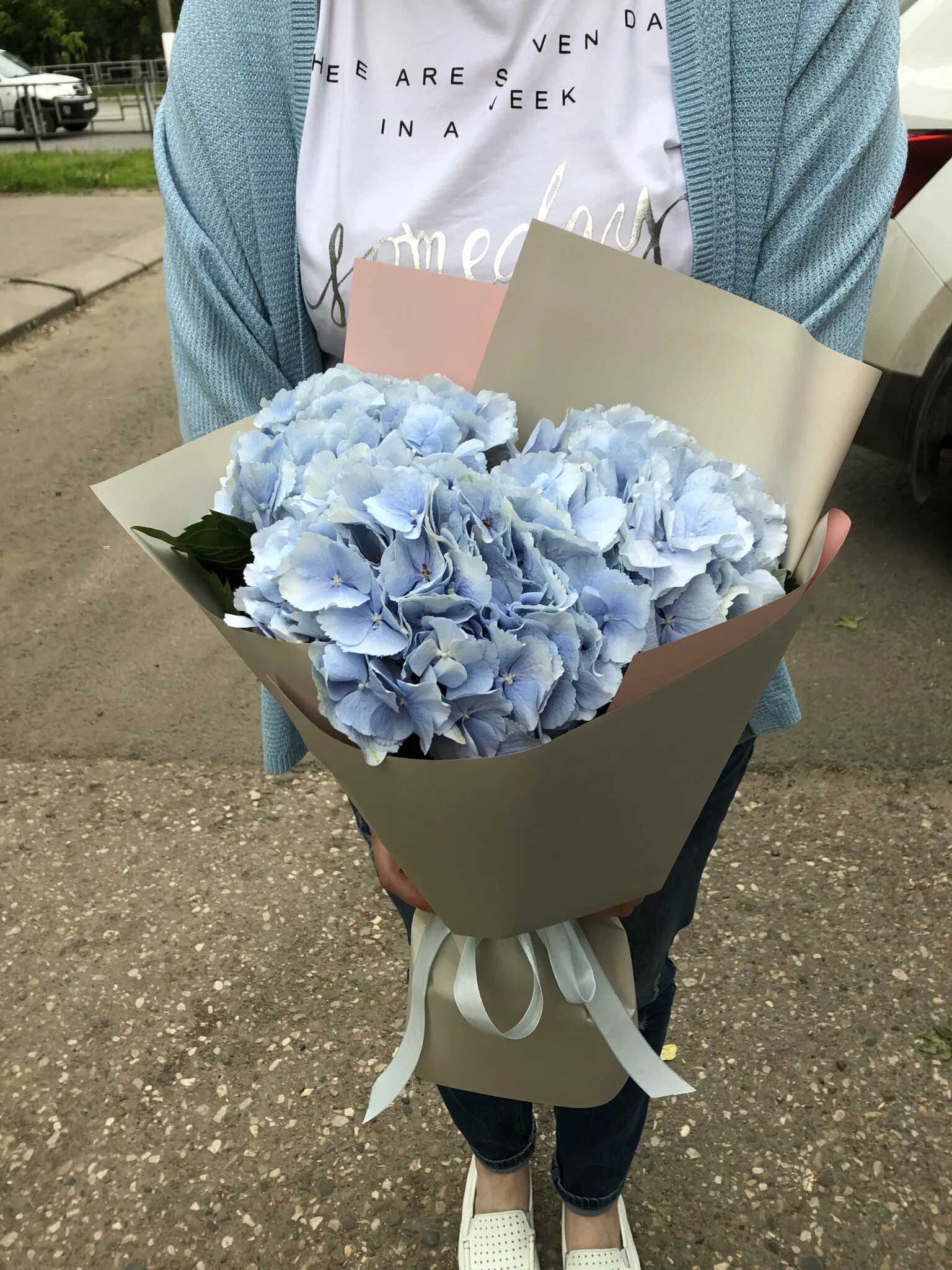 Как упаковать гортензию