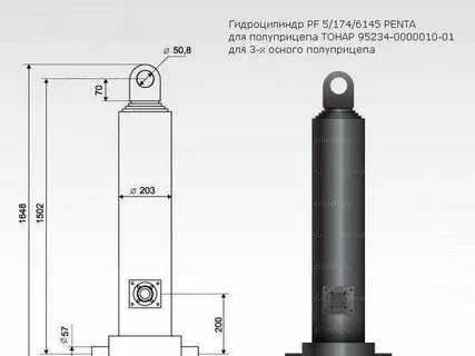 Гидроцилиндр penta