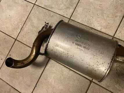 Глушитель mercedes