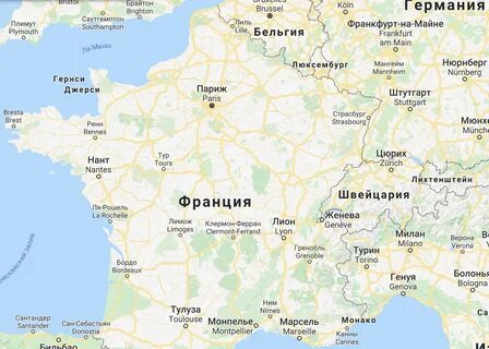 Париж ницца расстояние