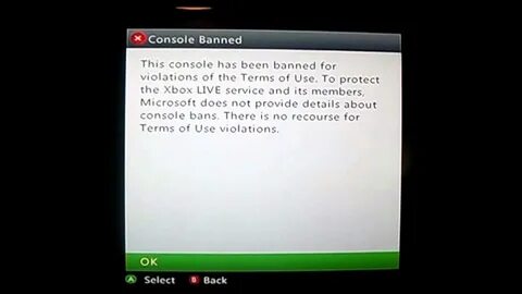 Забанили аккаунт xbox