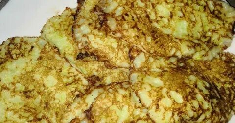 Кабачковые оладьи без масла