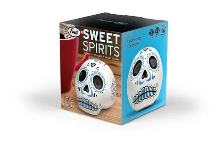 Fred SWEET SPIRITS Day of the Dead Sugar Shaker: Sugar Bowls: Kitchen &...