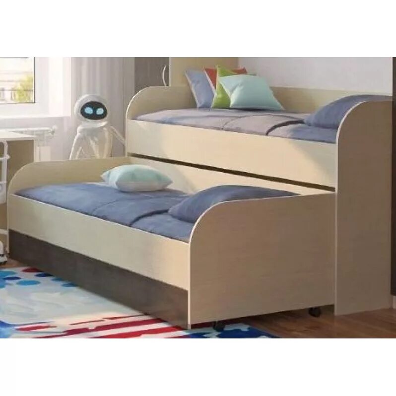 Детские выдвижные кровати купить. Кровать выдвижная Мийа 2. Детская двухъярусная выдвижная кровать СЛАВМЕБЕЛЬ дуэт -2. Кровать выкатная Мийа 2. Кровать Мийя 2 выкатная.