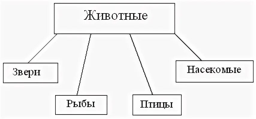 Виды животных 4 класс окружающий мир