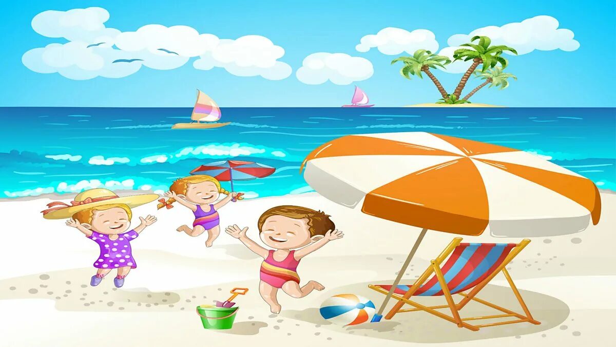 Go to the seaside. Seaside рисунок. seaside картинка для детей. картинка go to the seaside. summer for kids.
