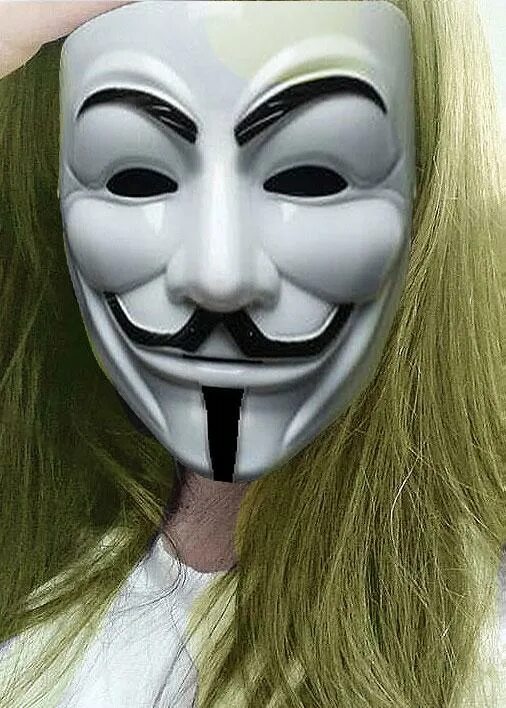 Mask edited. Украинская маска анонимуса. Неоновая маска. Фоторедактор с мазками. Mask edited.