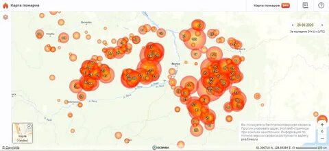 Fires карта