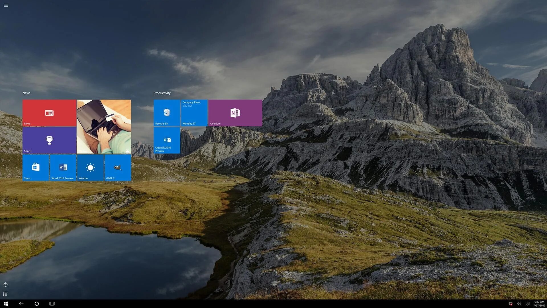 Windows 11 слайд шоу. Рабочий стол Windows 10. Экран виндовс 10. Вид рабочего стола Windows 10. Экран рабочего стола Windows 10.