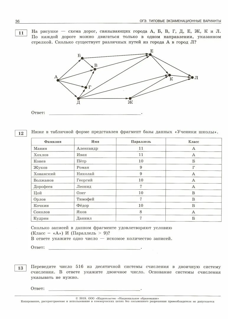 Типовые варианты огэ информатика. ОГЭ Информатика 2023 Крылов Чуркина. ОГЭ типовые экзаменационные варианты. Информатика ОГЭ 9 класс Крылов Чуркина 2022 ответы. ОГЭ по информатике 2022 9 класс Крылов 1 вариант ответы 20 вариантов.