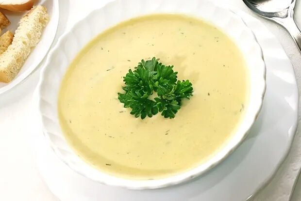 Суп куриный с сыром плавленным фото Сырный суп с шампиньонами и сухариками рецепт Французская кухня: Супы. "Еда"