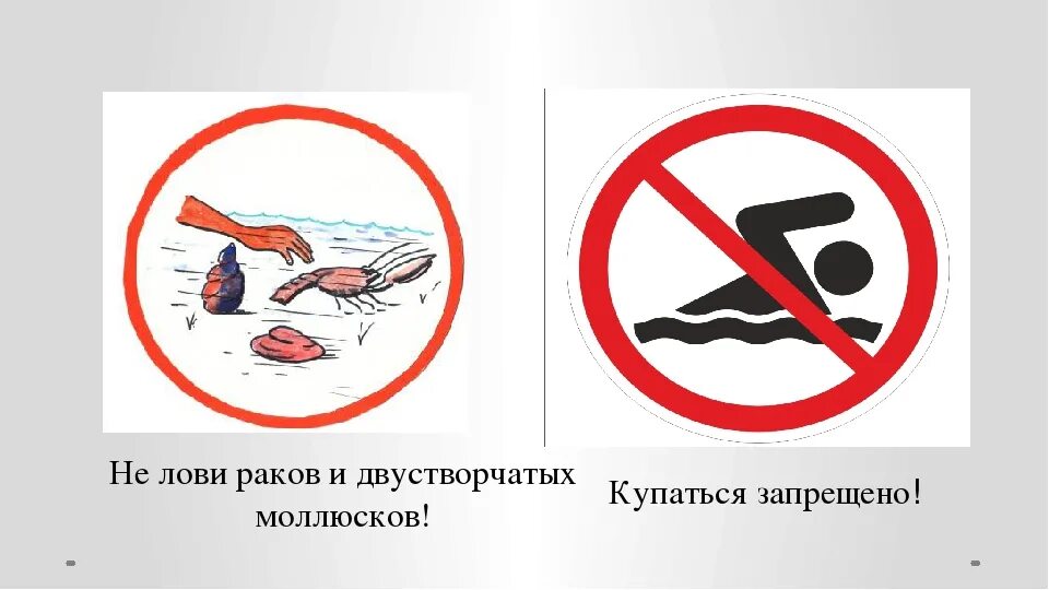 Придумай условные знаки на воде. Знаки о поведении возле водоема. Знаки правил поведения у водоема. Разрешающие и запрещающие знаки у водоемов. Знаки у водоема в картинках.