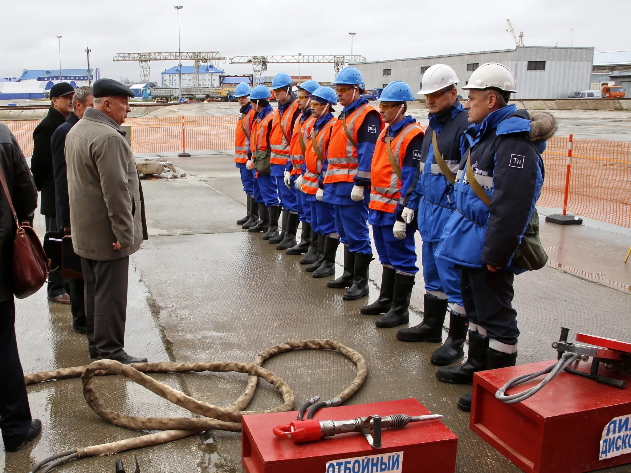 Трансгаз Ухта УАВР 2. НАСФ гражданской обороны.