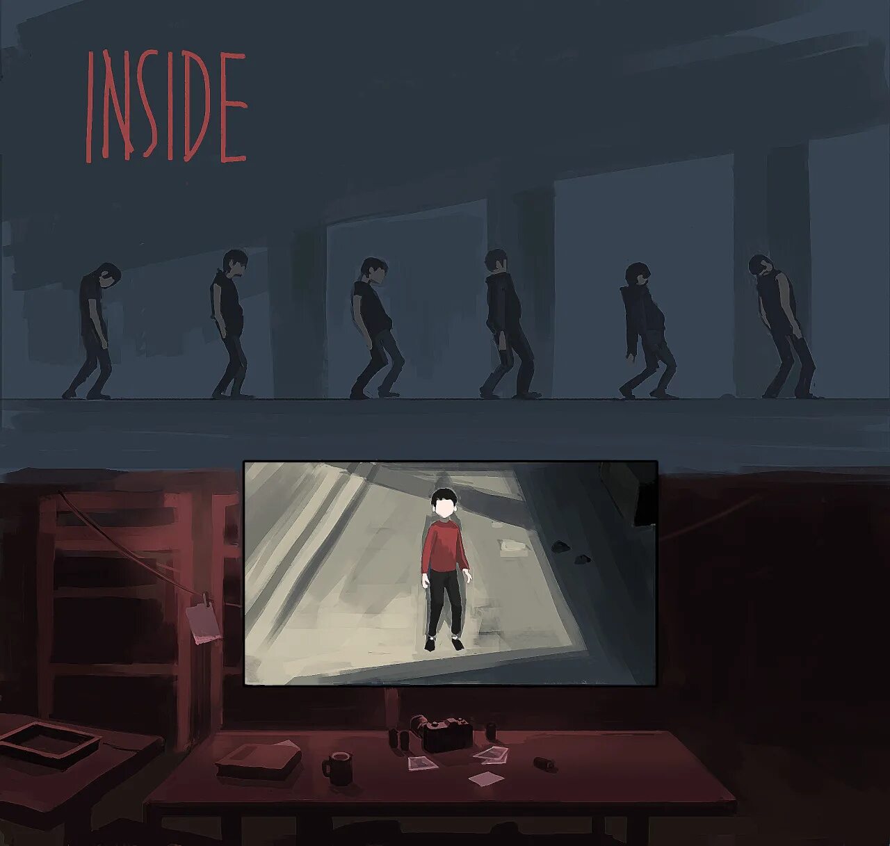 Инсайд игра. Inside игра Playdead. Inside Скриншоты. Inside игра арт.