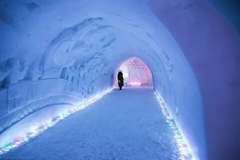 Ледяная деревня