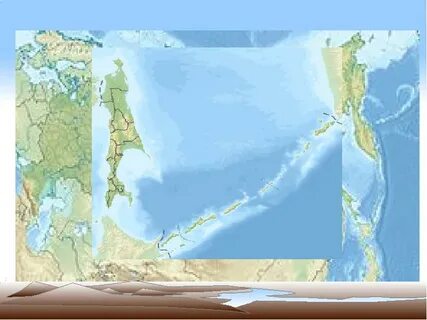 Остров сахалин на атласе