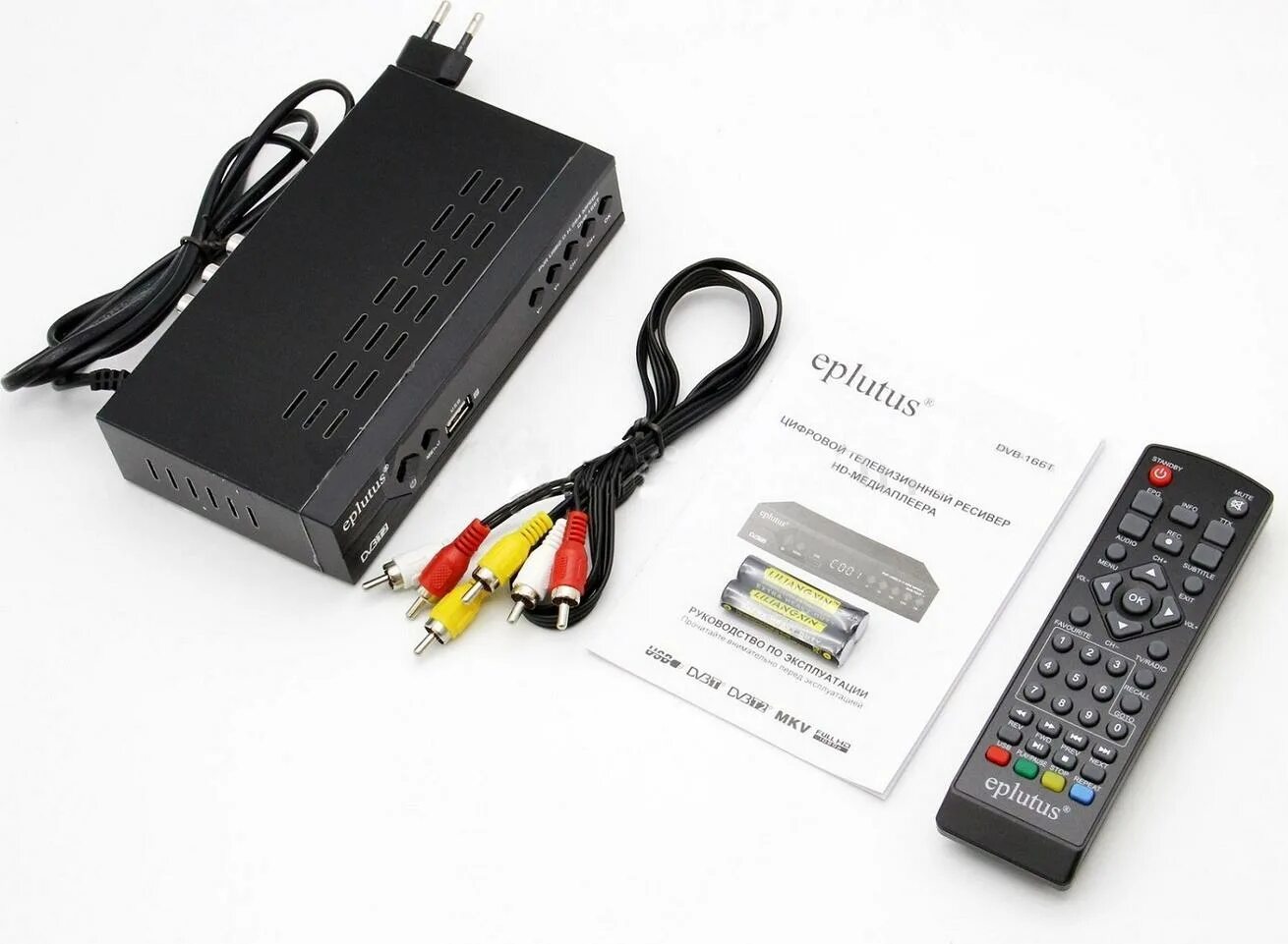 Eplutus dvb t2. Eplutus dvb 166t. eplutus приставка для телевизора.