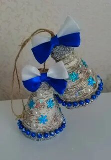 Колокольчик из бутылки на елку