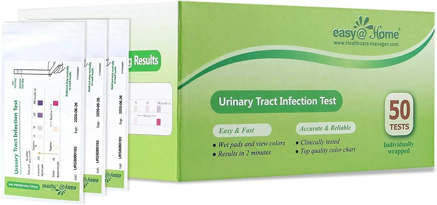 Easy 14. Уринари Биокалм. Urine Test strip. (24-Hour urine Test ).