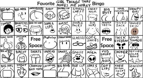 THE ULTIMATE WAIFU BINGO 