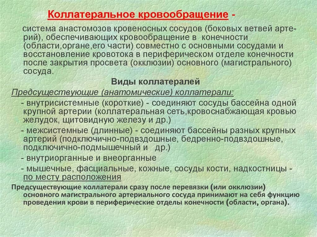 Коллатеральное кровоснабжение верхней конечности. Пирогова о коллатеральном кровообращении. Механизмы развития коллатерального кровообращения. Коллатеральное кровообращение. Пути окольного коллатерального кровотока.