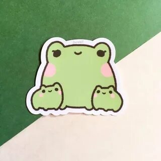 Милые лягушки нарисовать легко
