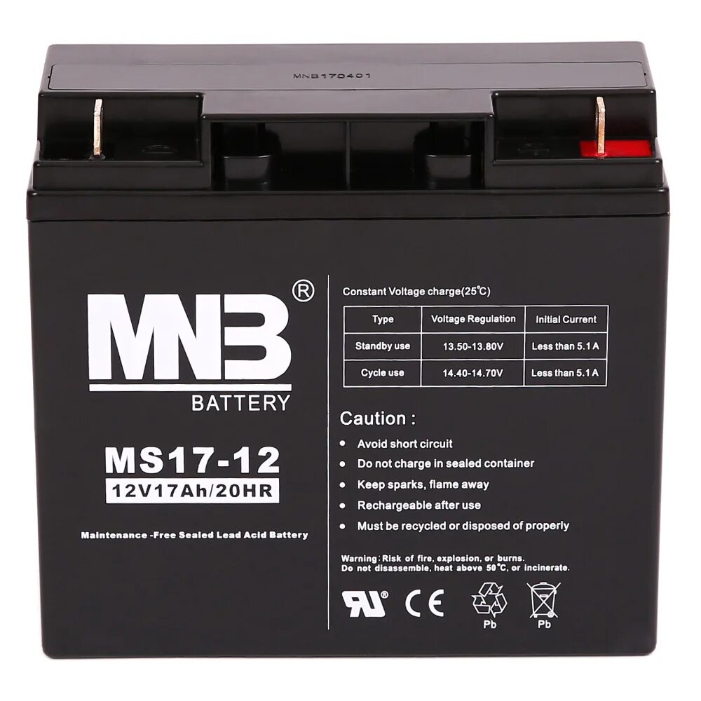 Аккумулятор MNB MS 17-12. Аккумуляторная батарея MNB hr1234w. АКБ 12 17. Аккумулятор MNB MS 7.2-12 (12v / 7.2Ah).