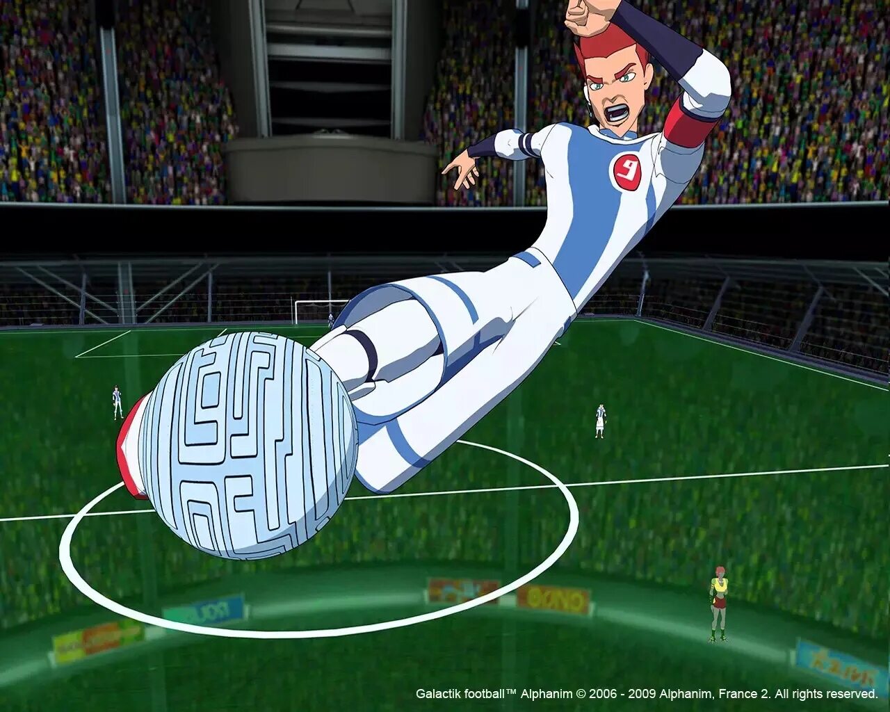 Космический футбол. Galactik Football Мэй. Галактический футбол Уоррен.