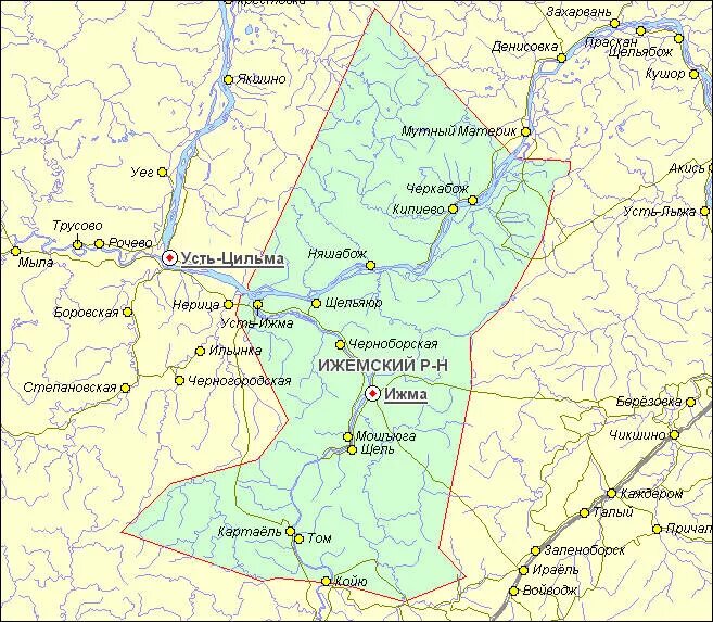 Карта Ижемского района Республики Коми. Ижма на карте Республики Коми. Усть Цилемский район на карте Коми. Карта Усть-Цилемского района Республики Коми. Ухта какой регион