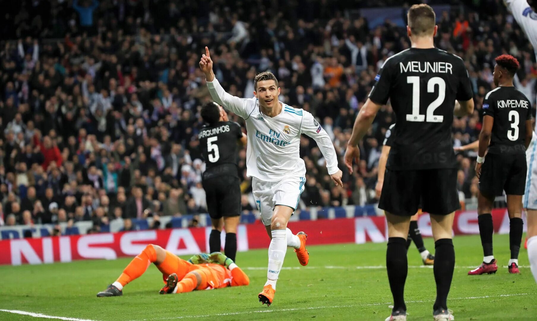 Ronaldo vs PSG. Реал ЕЧЛ. Ronaldo vs PSG 2018 Celebration.