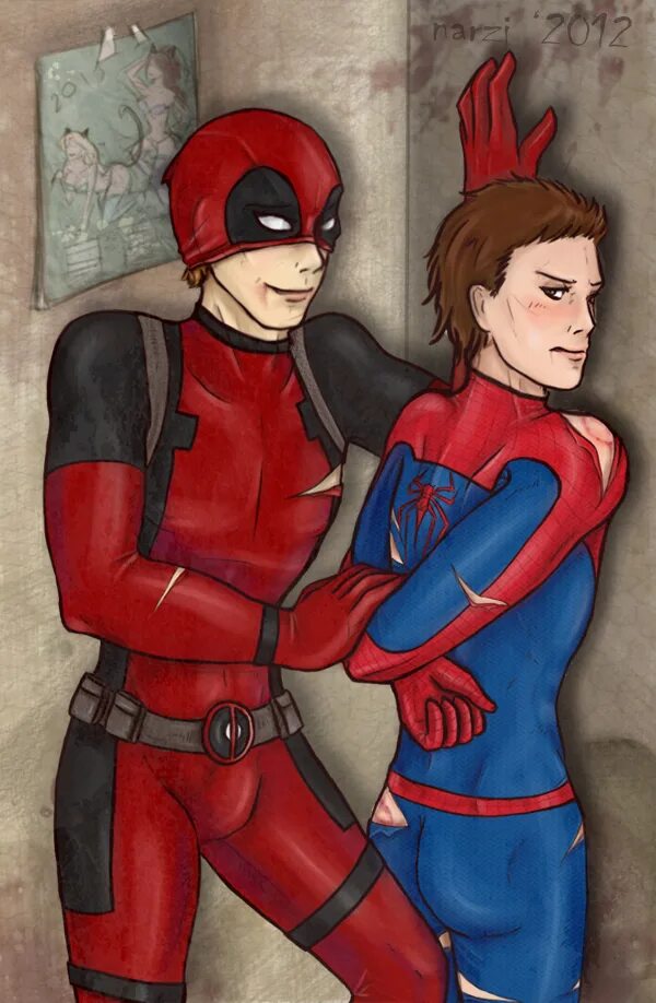 Deadpool rule 34. Дэдпул и человек паук rule34. дэдпул и человек паук 18.