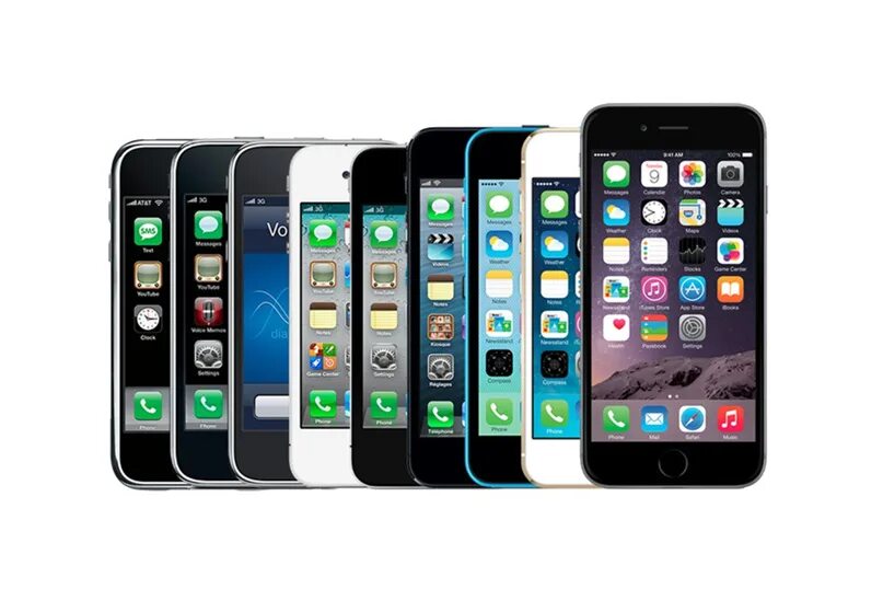 Apple iphone models. Apple iphone 1. iphone 2g. айфоны в ряд. поколение айфонов.