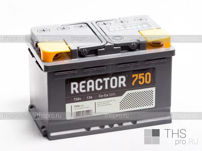 Аккумулятор Reactor 75ah. АКБ Reactor 750. Аккумулятор реактор 75 Ач. Аккумулятор реактор 750 75 Ач.